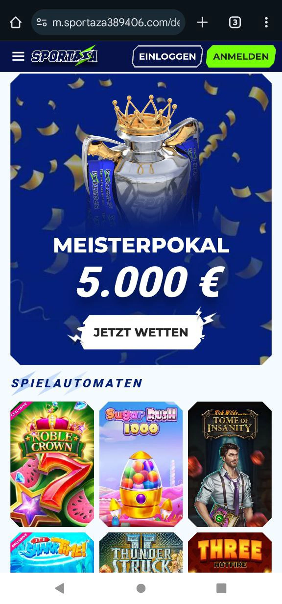 Die wichtigsten Spielkategorien im Sportaza Online Casino entdecken